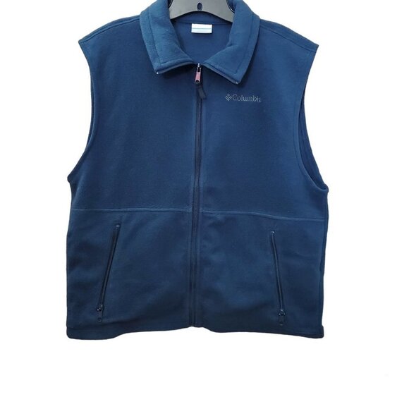 Columbia Cathedral Peak II Fleece Zip Up Vest - Picture 2 of 13